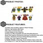 8pcs X-Men Cable Storm Wolverine Jean Grey Bastion Gladiator Minifigure