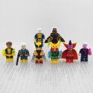 8pcs The Uncanny X-Men Storm Wolverine Cable Morph Gladiator Minifigure Toys