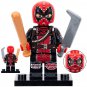 8pcs Deadpool X Wolverine Multiverse Variants Minifigure Toys