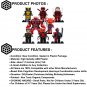 8pcs Deadpool Wolverine Multiverse Variants Pandapool Venompool Minifigures