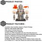 1pcs Iron Man Mark 1 Marvel Superhero Custom Minifigure Toys