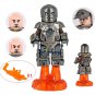 1pcs Iron Man Mark 1 Marvel Superhero Custom Minifigure Toys