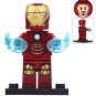 1pcs Iron Man Mark 4 Marvel Superhero Custom Minifigure Toys