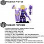 1pcs Pepper Potts Iron Man Marvel Superhero Custom Minifigure Toys