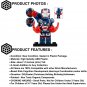 1pcs Iron Patriot Iron Man Marvel Superhero Custom Minifigure Toys