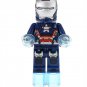 1pcs Iron Man Iron Patriot Marvel Superhero Custom Minifigure Toys