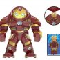 1pcs Iron Man Hulkbuster Marvel Superhero Custom Minifigure Toys