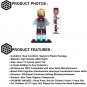 1pcs Iron Man Mark 47 Marvel Superhero Custom Minifigure Toys