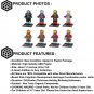 8pcs Ironman 3 Tony Stark Minifigures
