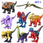 Jurassic World Dinosaurs Fallen Kingdom T Rex Raptor Pteranodon Minifigures