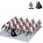 21pcs Star Wars Stormtrooper Army Commander Darth Vader Minifigures