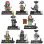 Custom Pirates of the Caribben Ghost Jack Elizabeth Will Minifigures