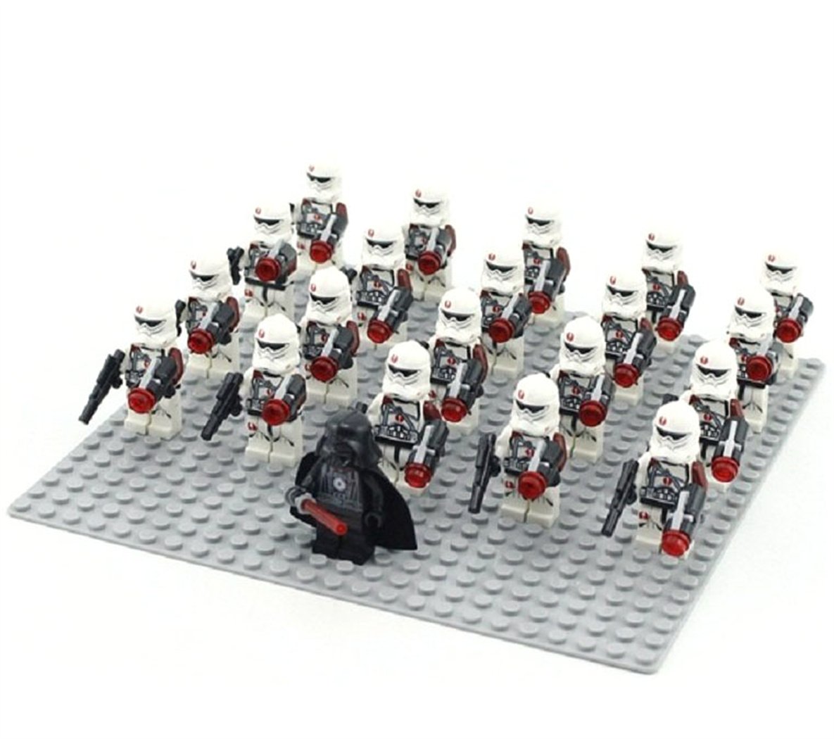 Star Wars Commander Neyo Darth Vader Clone Trooper Army Minifigures
