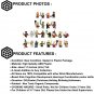 24pcs Lord of the Rings Characters Collection Custom Minifigures