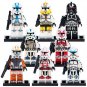8pcs Star Wars Clone Troopers Minifigures Toys