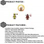 3pcs Deadpool Wolverine Cassandra Nova Xavier Minifigures Deadpool & Wolverine Set