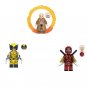 3pcs Deadpool Wolverine Cassandra Nova Xavier Minifigures Deadpool & Wolverine Set