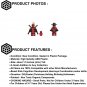 2pcs Lady Deadpool and Cowboy Deadpool Minifigures Deadpool Movie Sets