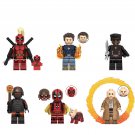 8pcs Cassandra Nova Xavier Lady Deadpool Kidpool Minifigures Deadpool & Wolverine Set