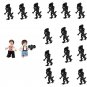 Alien Xenomorph vs Human Minifigures Alien Romulus Movie Sets Toys