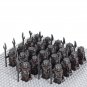 21pcs Isengard Uruk-hai Shaman with Spear Army Set Minifigure Toys
