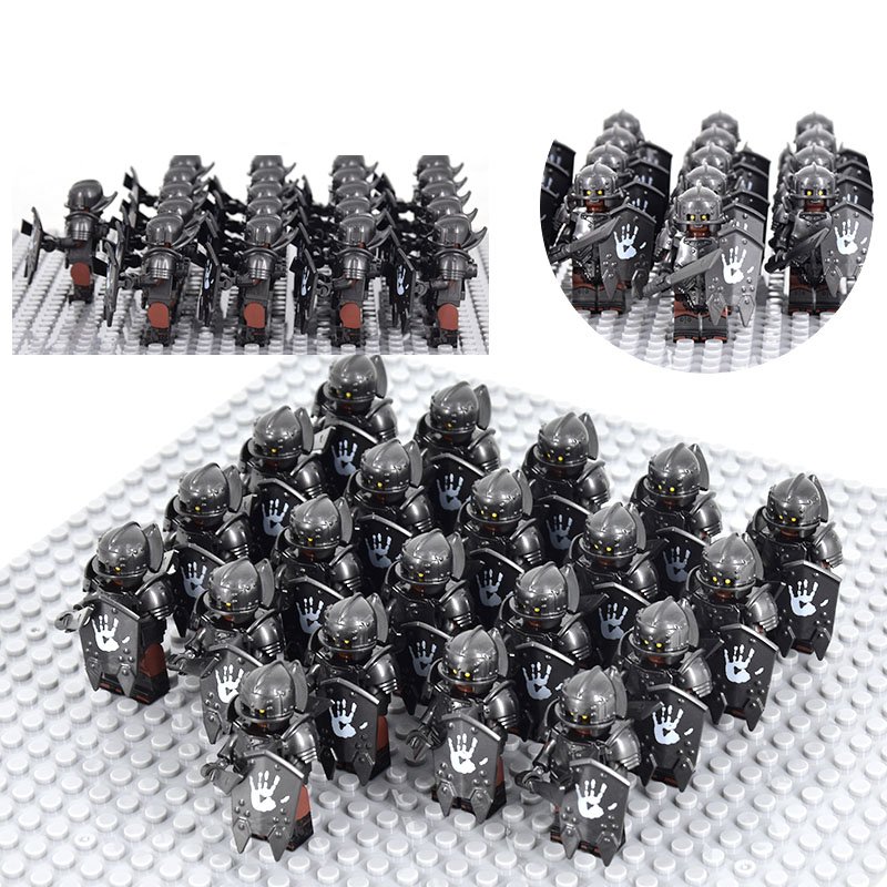21pcs Isengard Uruk-hai Assault Infantry Army Set Minifigure Toys