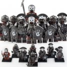 8pcs Assortment Isengard Uruk-hai Warriors Army Soliders Minifigure Toys