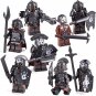 8pcs Assortment Isengard Uruk-hai Warriors Army Soliders Minifigure Toys