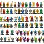 72pcs Ninja Warriors Weapons Army Custom ninjago Minifigure Lot