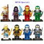 72pcs Ninja Warriors Weapons Army Custom ninjago Minifigure Lot