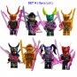 72pcs Ninja Warriors Weapons Army Custom ninjago Minifigure Lot