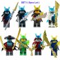 72pcs Ninja Warriors Weapons Army Custom ninjago Minifigure Lot