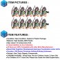 10pcs Roman Empire Roman Archers (Green) Minifigure Set