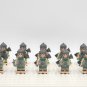 10pcs Roman Empire Roman Archers (Green) Minifigure Set