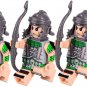 10pcs Roman Empire Roman Archers (Green) Minifigure Set