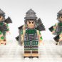 10pcs Roman Empire Roman Archers (Green) Minifigure Set