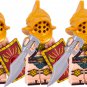 10pcs Roman Empire Roman Gladiators Minifigure Building Blocks
