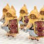 10pcs Roman Empire Roman Gladiators Minifigure Building Blocks
