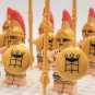 10pcs Roman Empire Greece Hoplites Minifigure Building Blocks