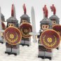 10pcs Roman Empire Roman Guards Minifigure Building Blocks