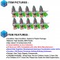 10pcs Roman Empire Roman Soldiers (Green) Minifigures