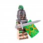 10pcs Roman Empire Roman Soldiers (Green) Minifigures