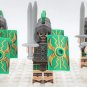 10pcs Roman Empire Roman Soldiers (Green) Minifigures