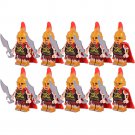 10pcs Roman Empire Spartan Female Warriors Minifigure