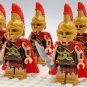 10pcs Roman Empire Spartan Female Warriors Minifigure