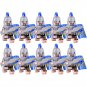 10pcs Roman Empire Roman Soldiers (Blue) Minifigure