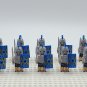10pcs Roman Empire Roman Soldiers (Blue) Minifigure
