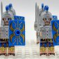 10pcs Roman Empire Roman Soldiers (Blue) Minifigure