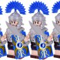 10pcs Roman Empire Roman Centurions (Blue) Minifigure