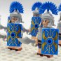 10pcs Roman Empire Roman Centurions (Blue) Minifigure